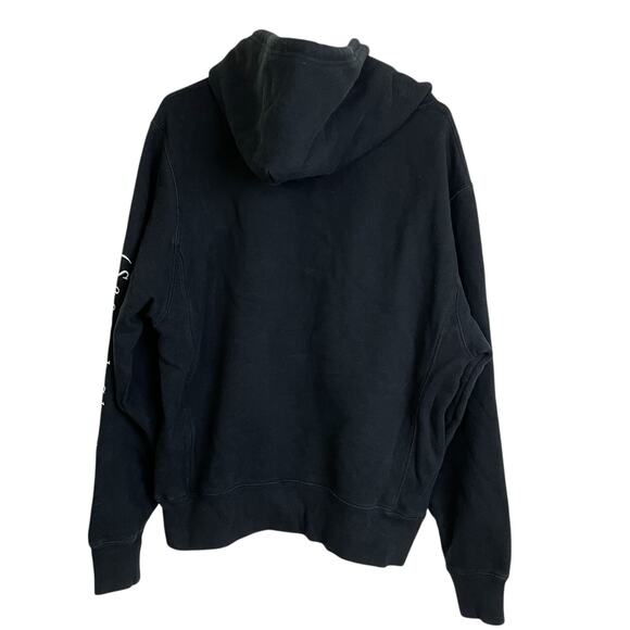 Porter Robinson Second Sky Hoodie Sweatshirt Black Pullover Graphic Spellout - Picture 2 of 9